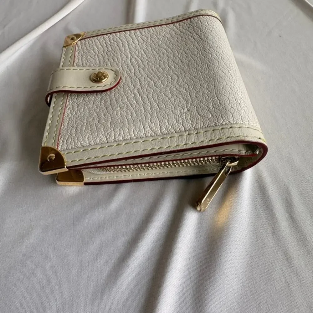 Louis Vuitton Suhali Leather Compact Zippy Wallet - Serial M12057